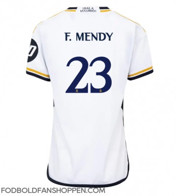 Real Madrid Ferland Mendy #23 Hjemmebanetrøje Dame 2023-24 Kortærmet